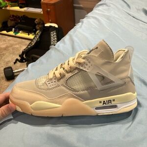 Off white jordan 4s